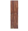 Aura Sheesham Wood Open Bar Cabinet In Provincial Teak Finish