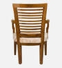 Aura Teak Wood Arm Chair In Teak Finish (Set of 2)