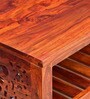 Aura Sheesham Wood Coffee Table In Honey Oak Finish
