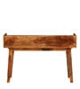 Aura Sheesham Wood Study Table In Rustic Teak Finish