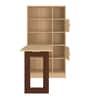 Aura Kids Study Table in Coffee Walnut Color