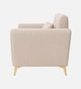 Aura 1 Seater Sofa In Beige Color