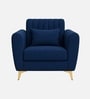 Aura 1 Seater Sofa In Blue Color