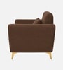 Aura 1 Seater Sofa In Brown Color