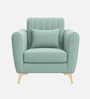 Aura 1 Seater Sofa In Sea Green Color