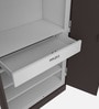 Auraline Steel Men 2 Door Almirah in Textured Coffee Brown Colour