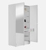 Auraline Steel Women Basic 2 Door Almirah in Textured Bond White Colour