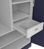Auraline Metal 2 Door Almirah in Textured Navy Blue Colour