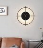 Auray Modern LED Wall Lamp with Clock | 3 Light Modes (Warm, Natural & Cool White) | Decorative Lamp for Living Room, Bedroom & Bedside | 1Year Warranty