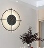 Auray Modern LED Wall Lamp with Clock | 3 Light Modes (Warm, Natural & Cool White) | Decorative Lamp for Living Room, Bedroom & Bedside | 1Year Warranty