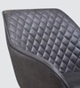 Aurelia Leather Armchair In Grey Color