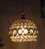 Aurelia Gold Iron Hanging Light | E27 holder | without Bulb | Eliante