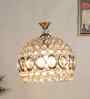 Aurelia Gold Iron Hanging Light | E27 holder | without Bulb | Eliante