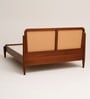 Aurelia Rattan Japandi King Size Bed Without Storage