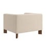 Aurelio Acacia Wood Chair In Beige Color