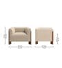 Aurelio Acacia Wood Chair In Beige Color