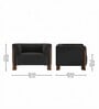 Aurelio Acacia Wood Chair In Grey Color