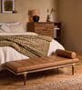 Aurelio Luxe Bench In Brown Colour