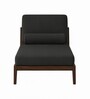 Aurelio Sheesham Wood Lounger In Grey Color