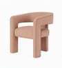 Aurelius Lounge Chair In Misty Rose Color