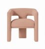 Aurelius Lounge Chair In Misty Rose Color