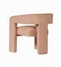 Aurelius Lounge Chair In Misty Rose Color