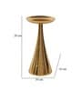 Aureus Petite Gold Pillar Candle Stand