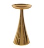 Aureus Petite Gold Pillar Candle Stand