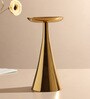 Aureus Petite Gold Pillar Candle Stand