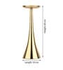 Aureus Tall Gold Pillar Candle Stand