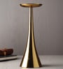 Aureus Tall Gold Pillar Candle Stand