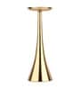 Aureus Tall Gold Pillar Candle Stand