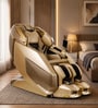 Aurex Leather Premium Massage Chair In Gold Colour