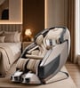 Aurex Leather Premium Massage Chair In Silver Colour