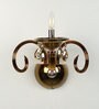 Palermo Gold Crystal Candle Wall Light