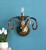 Palermo Gold Crystal Candle Wall Light