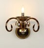 Palermo Gold Crystal Candle Wall Light