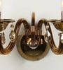 Auric Gold Crystal Wall Sconces