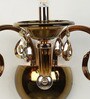 Palermo Gold Crystal Candle Wall Light