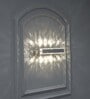 Aurion Crystal Led Mirror Wall Light With Asfour Crystals | Modern Vanity Light For Bathroom Mirror, Dressing Table & Living Room | Chrome Finish Metal Body (Inbuilt Led)