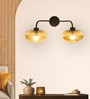 Aurora 2-Light Ribbed Glass Wall Sconce