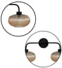 Aurora 2-Light Ribbed Glass Wall Sconce
