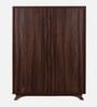 Aurora 20- Pairs 2 Door Shoe Cabinet Walnut Finish