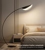 Aurora Arc Black LED Floor Lamp Tri-Color