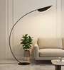 Aurora Arc Black LED Floor Lamp Tri-Color