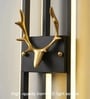 Aurora Arc Black LED Wall Sconce 3C Profile Light