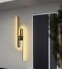 Aurora Arc Black LED Wall Sconce 3C Profile Light