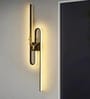 Aurora Arc Black LED Wall Sconce 3C Profile Light