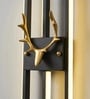 Aurora Arc Black LED Wall Sconce 3C Profile Light