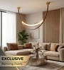 Aurora Arc Tri-Colour LED Pendant Ceiling Light for Living Room